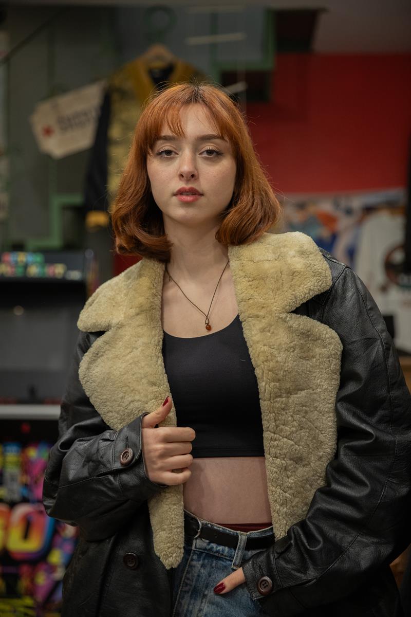Vintage Napa Unisex Deri Ceket