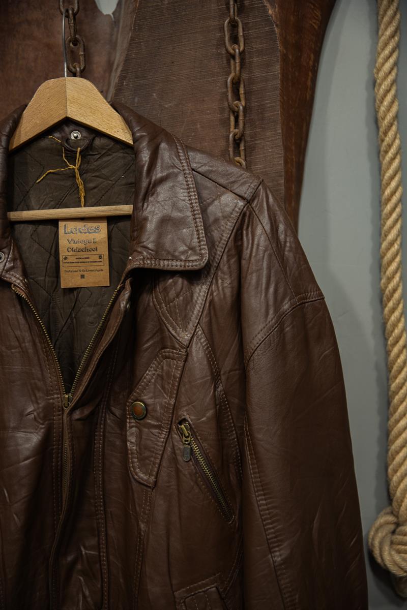 VİNTAGE SALAŞ BOMBER CEKET