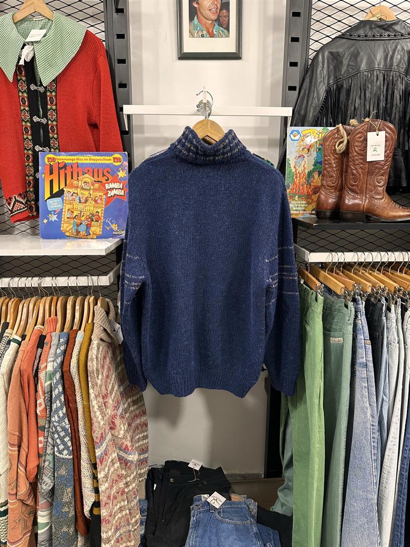 Vintage Soft Wool Unisex Kazak