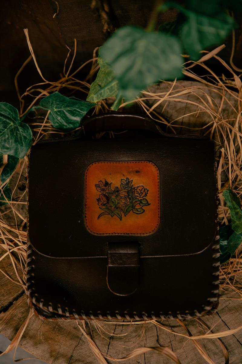 VİNTAGE TRANCE İŞLEMELİ ÇANTA