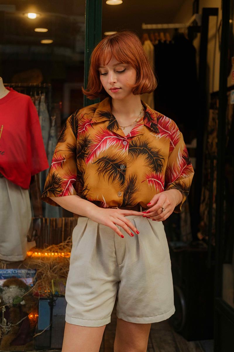 Vintage Tül Salaş Gömlek