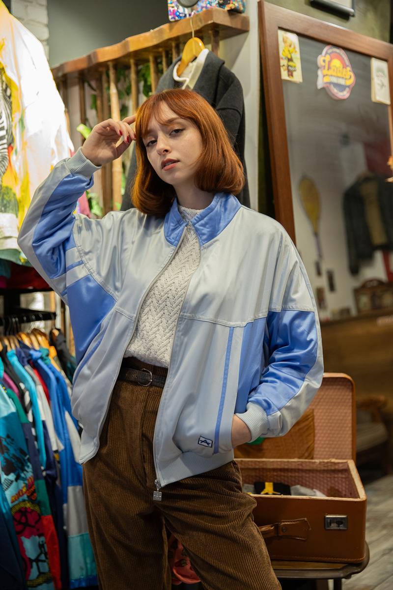Vintage Unisex Bomber Ceket