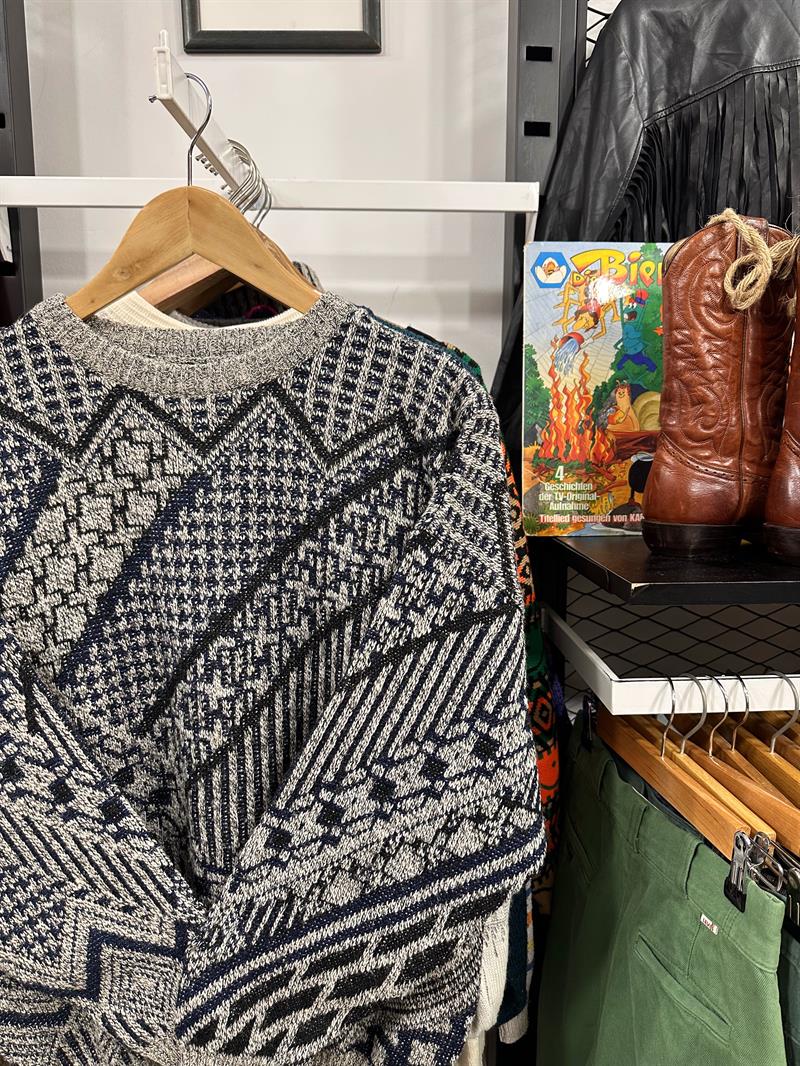 Vintage Unisex Denmark Salaş Kazak