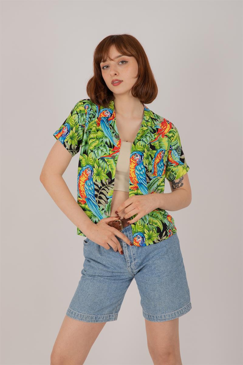 Vintage Unisex Gömlek