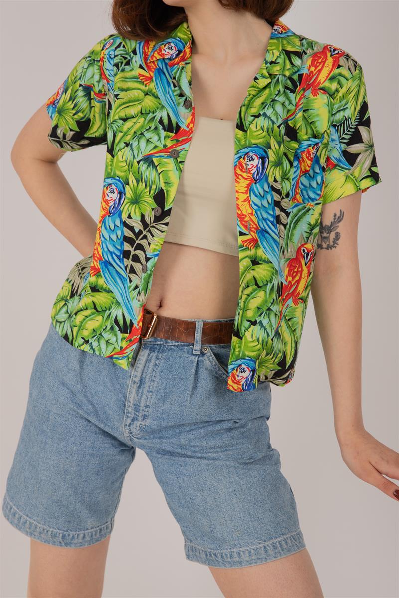 Vintage Unisex Gömlek