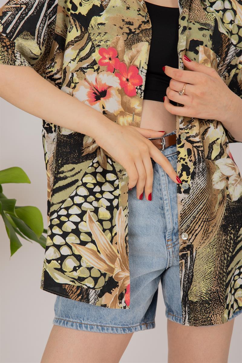 Vintage Unisex Gömlek