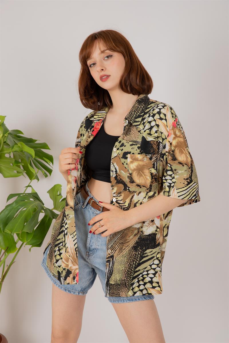 Vintage Unisex Gömlek