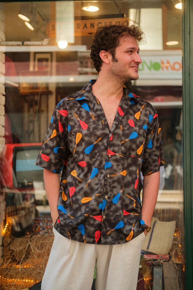 Vintage Unisex Salaş Gömlek
