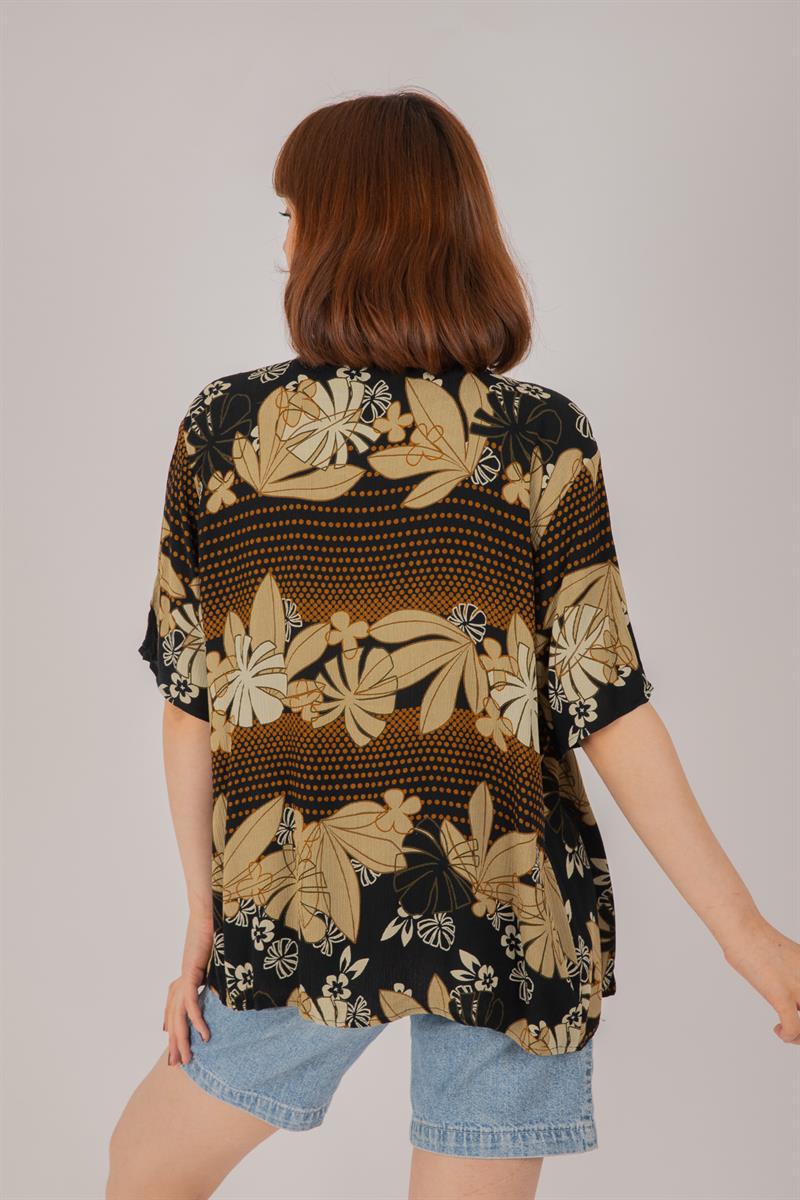 Vintage Unisex Salaş Gömlek