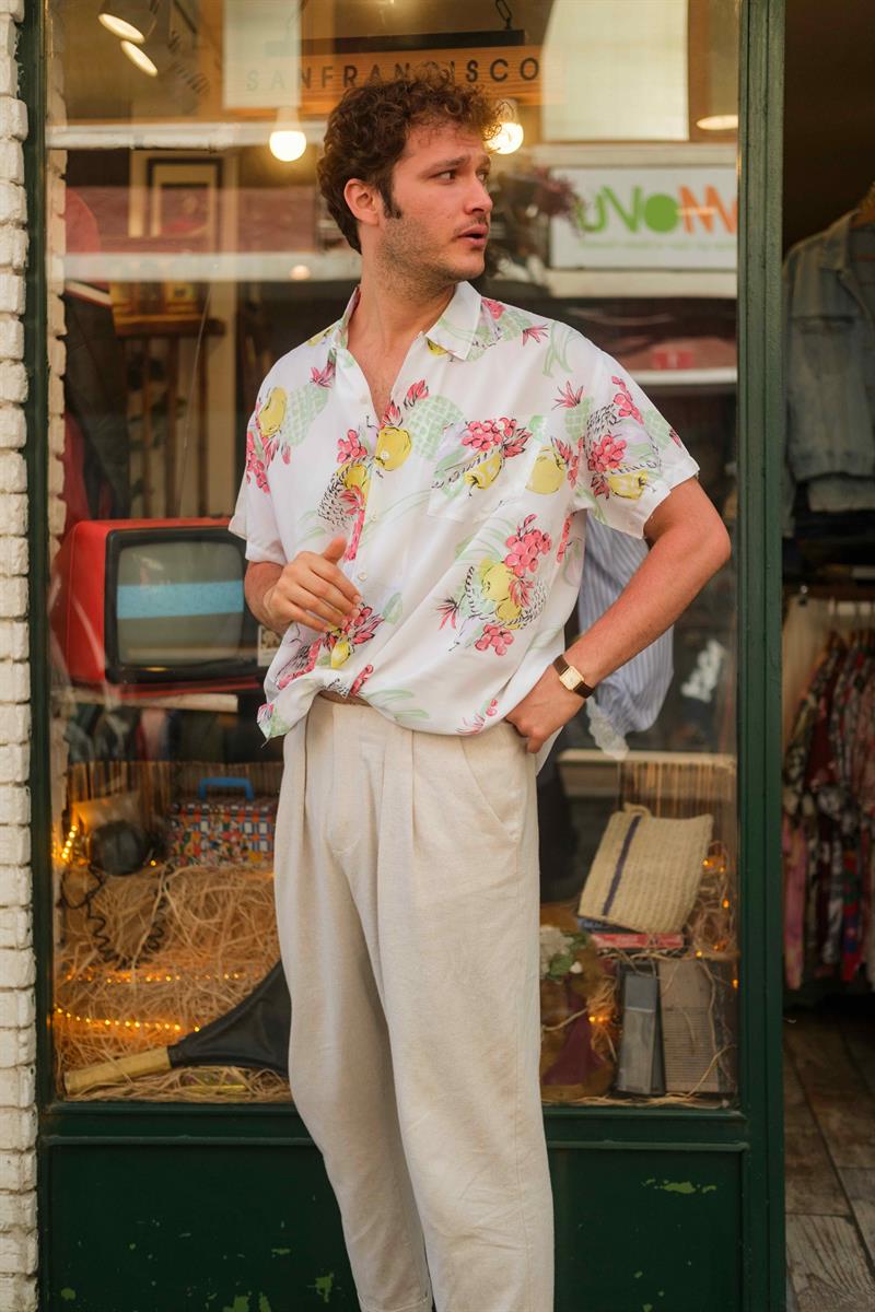 Vintage Unisex Salaş Gömlek