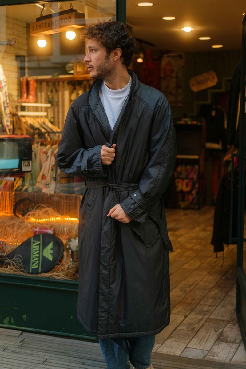 Vintage Unisex Salaş Trençkot