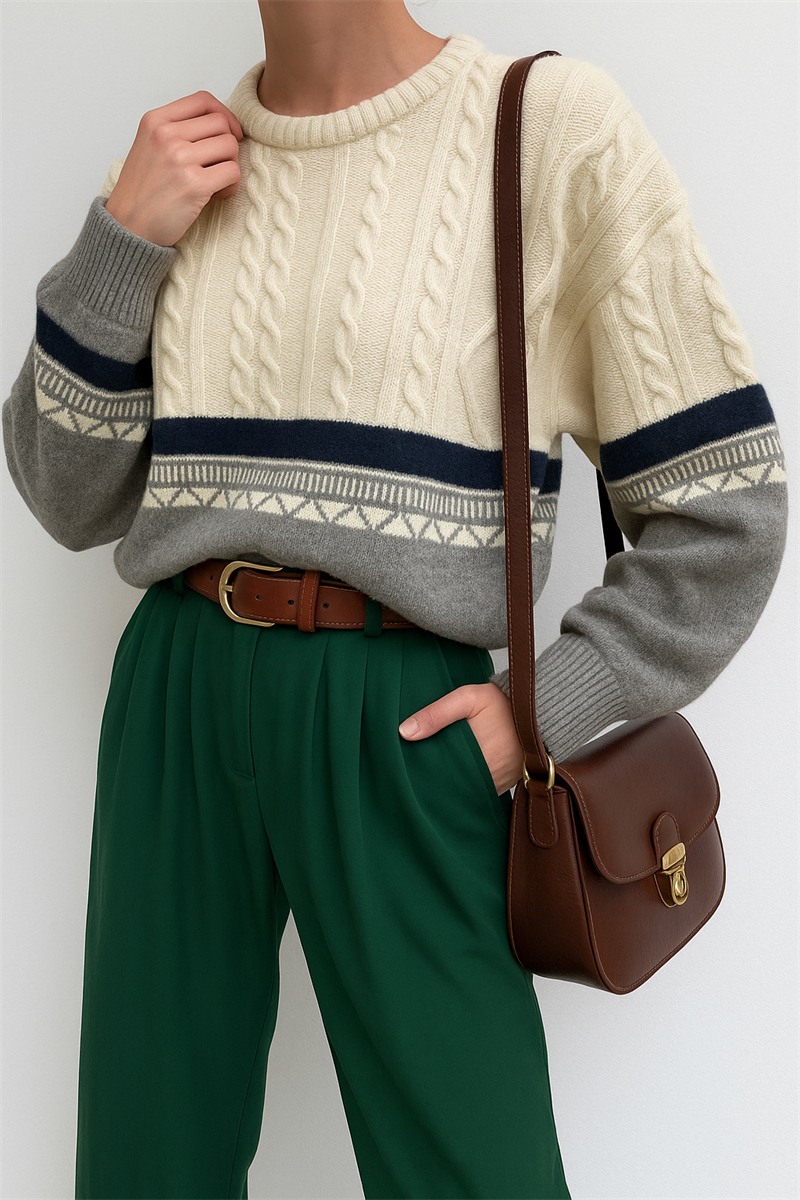 Vintage Us Polo Unisex Wool Kazak