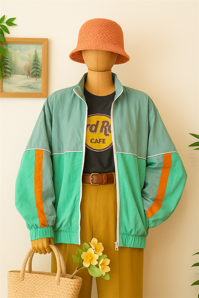 WEEKDAY 90s Renkli Spor Ceket