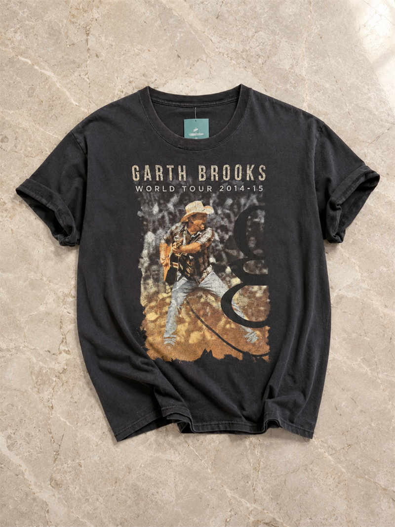 Western Cowboy Grunge Tişört