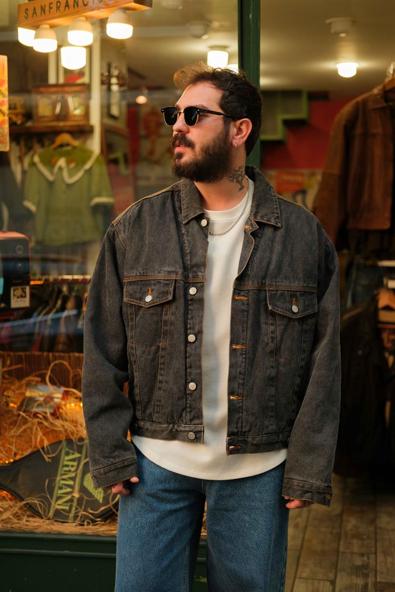 WESTERN MODEL UNİSEX KOT CEKET