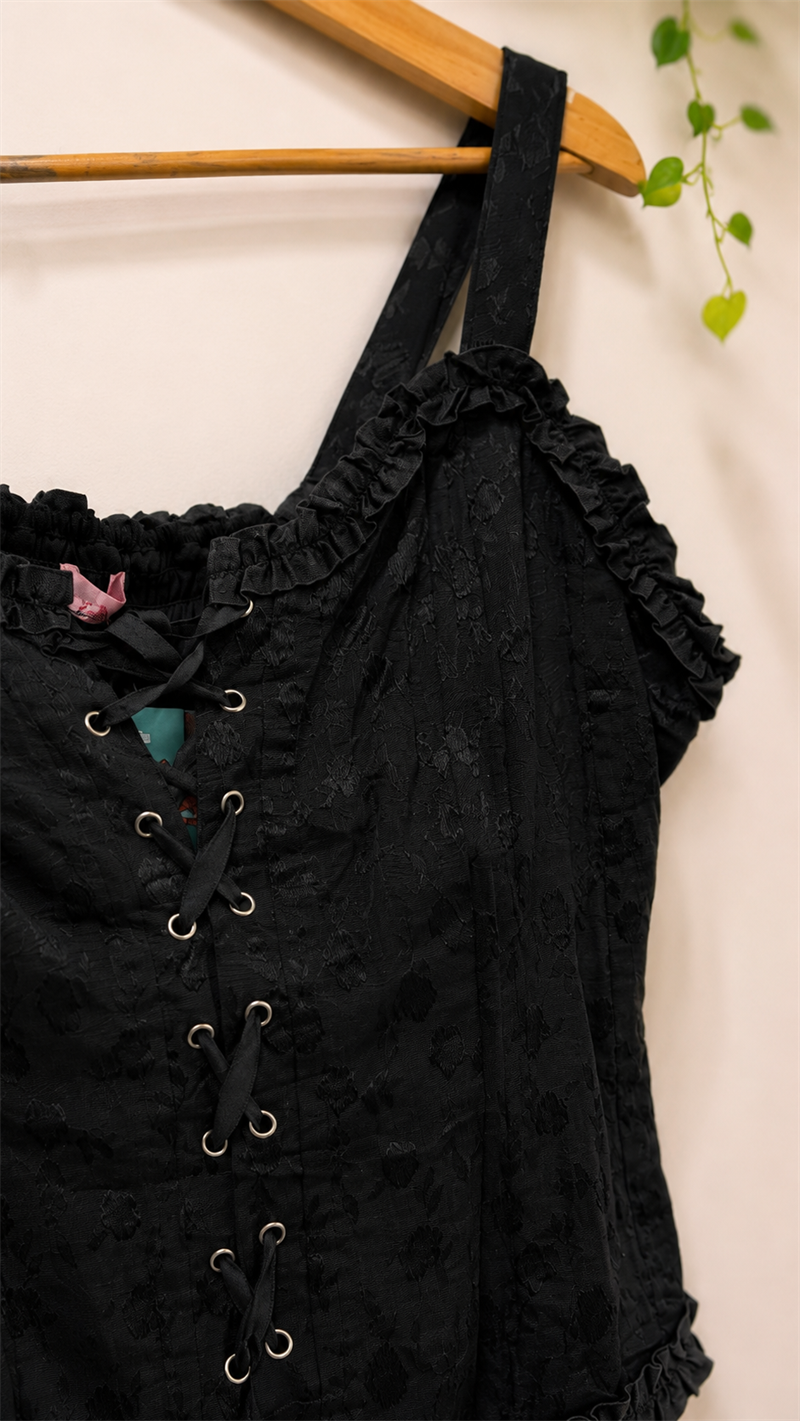 Whimsigoth Gothic Korse/Bluz