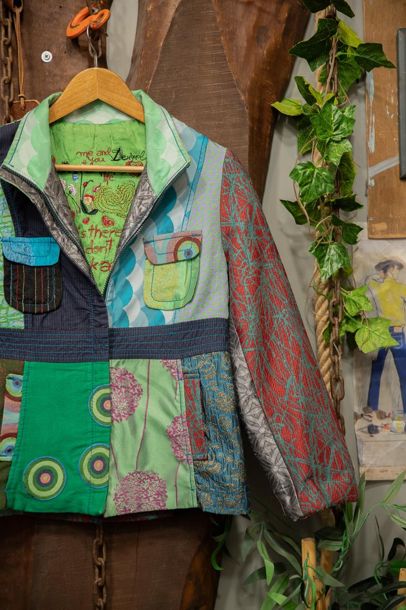 Y2K Desigual Boho Ceket