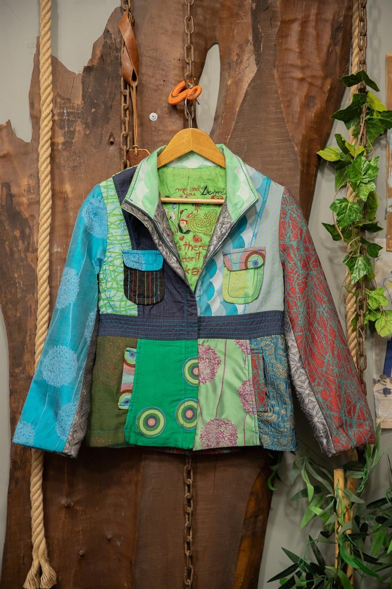 Y2K Desigual Boho Ceket