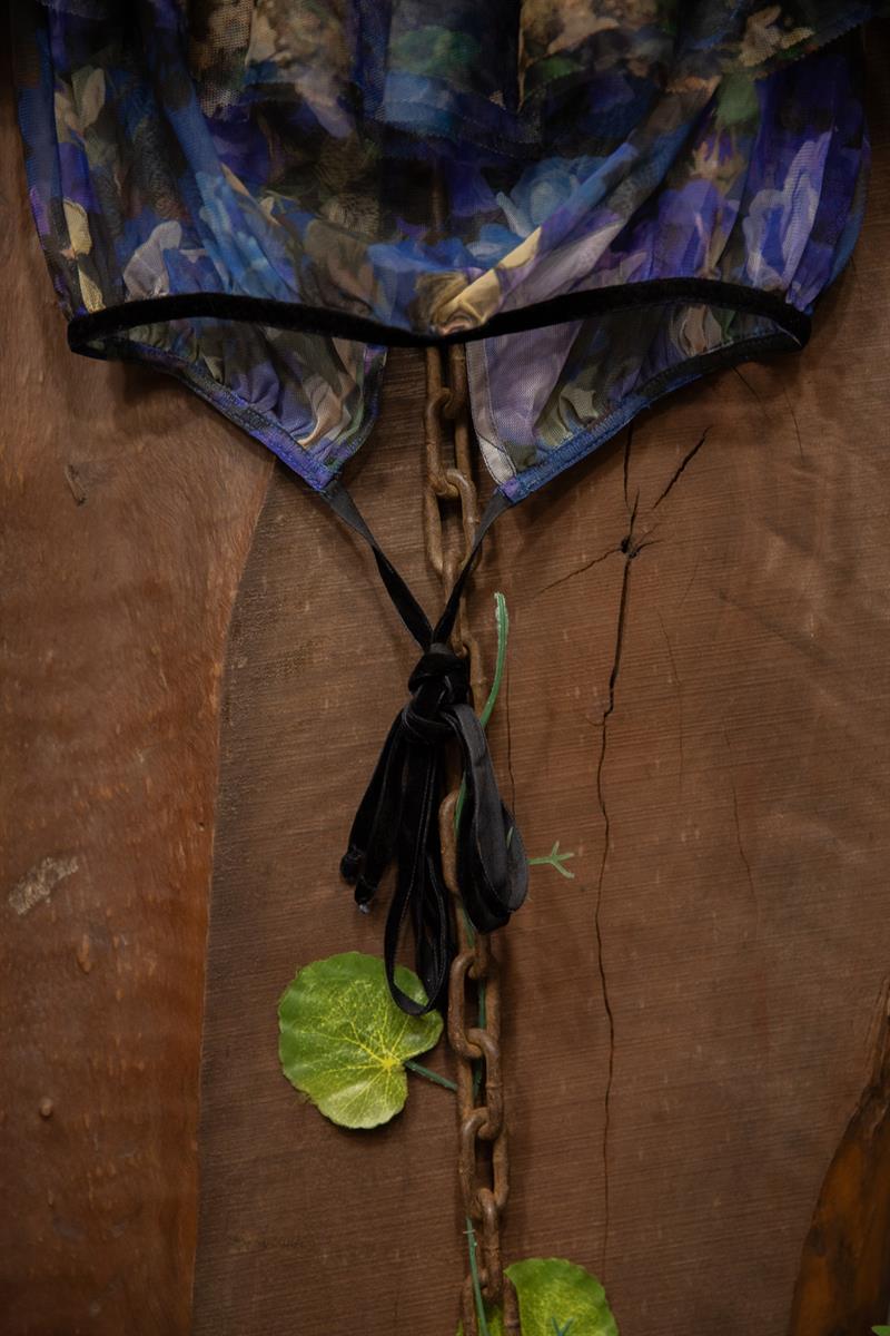 Y2K Disney Tül Crop