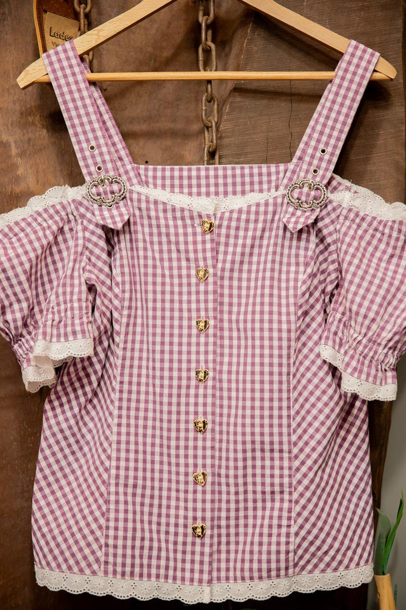 Y2K Ekose Gingham Crop