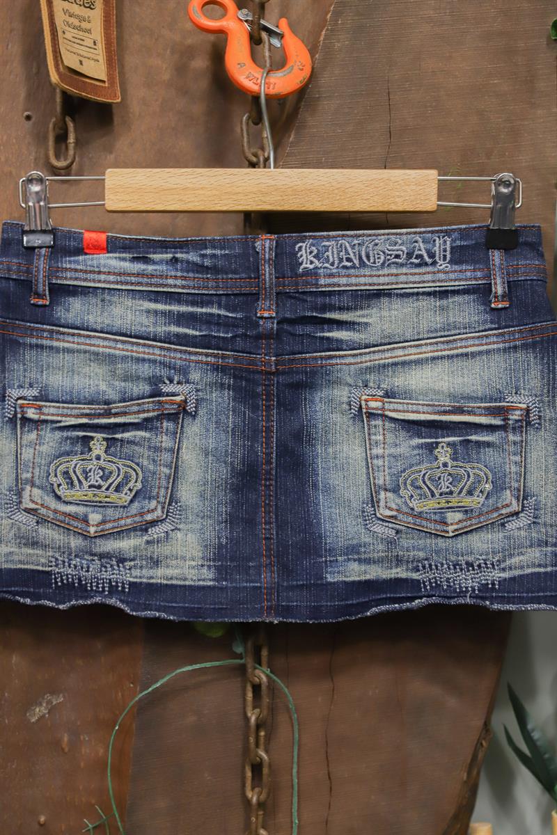 Y2K Low-Rise Mini Kot Etek