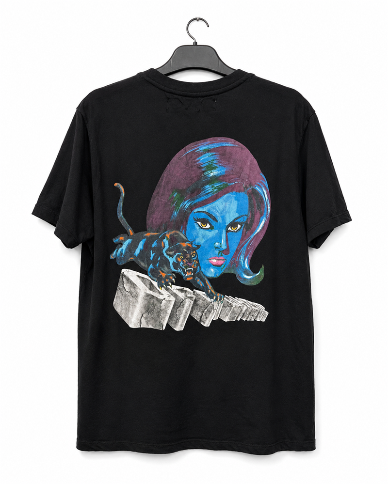 Y2K MAIN LABEL İllüstrasyon Baskı Tişört