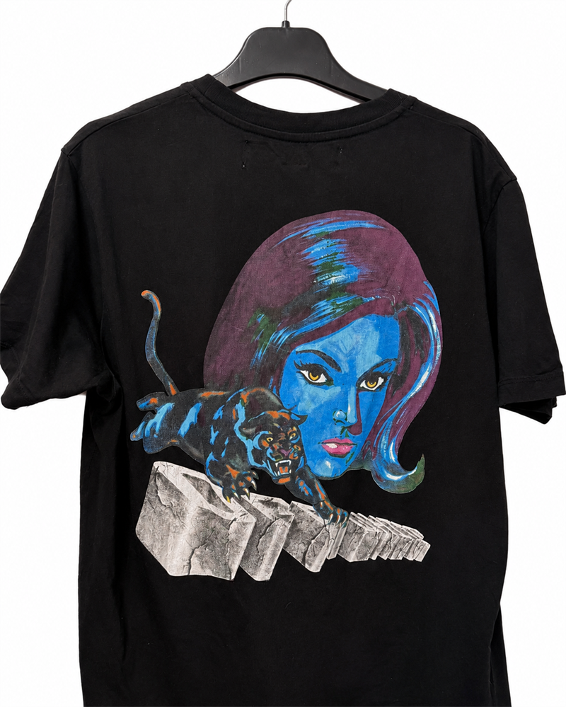 Y2K MAIN LABEL İllüstrasyon Baskı Tişört