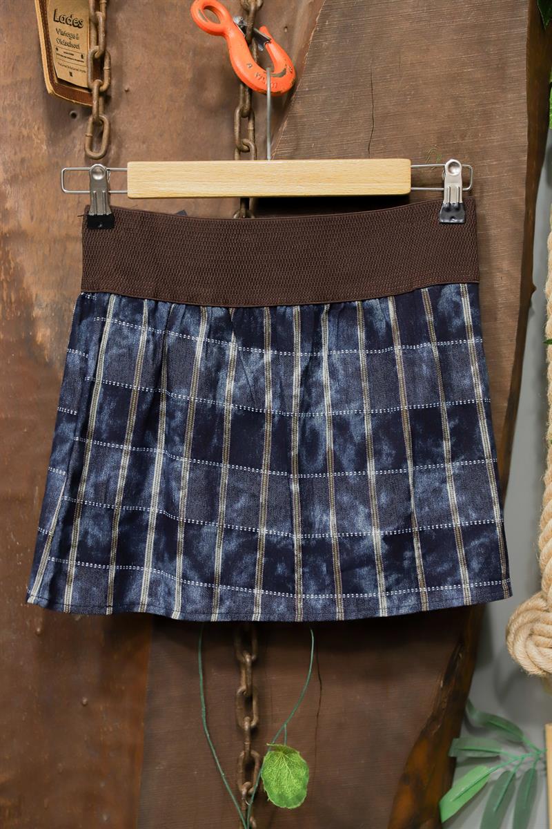 Y2K Punk Chain Mini Etek