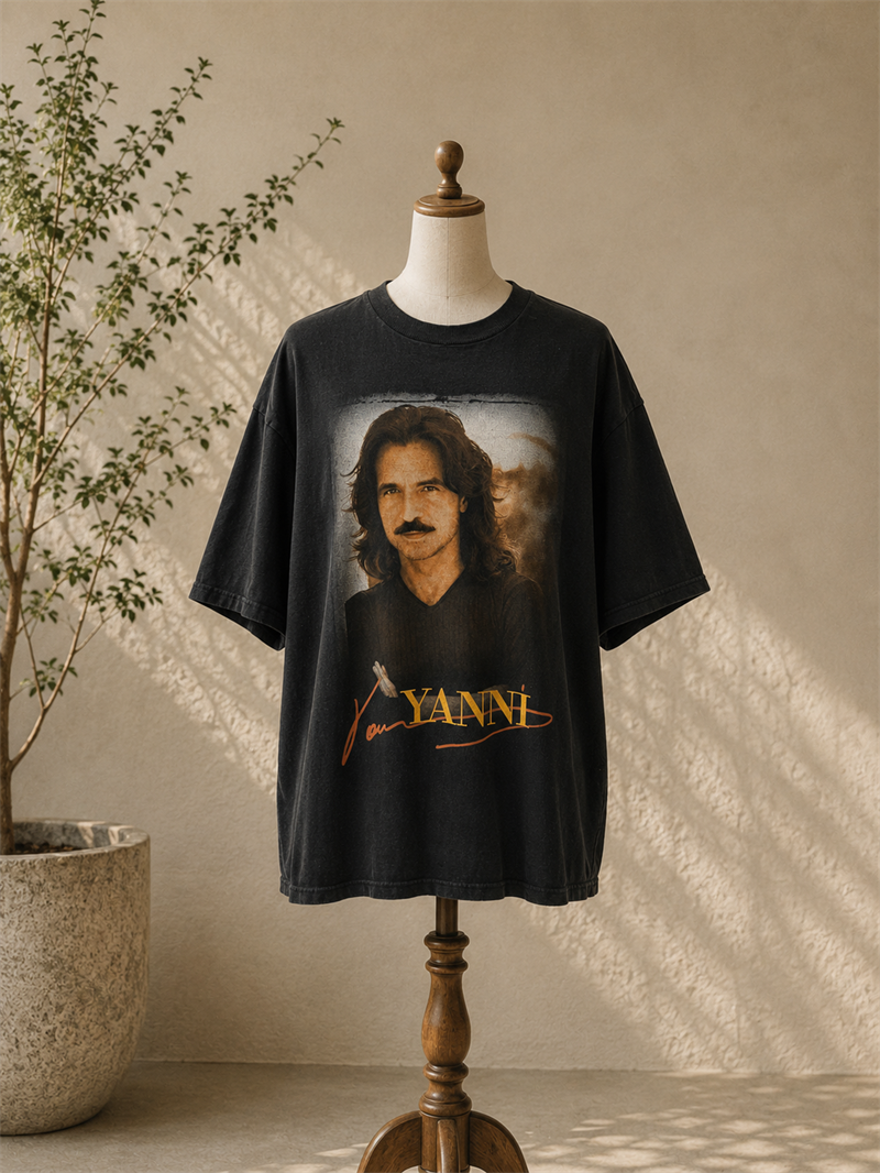 YANNİ Koleksiyon Tişört