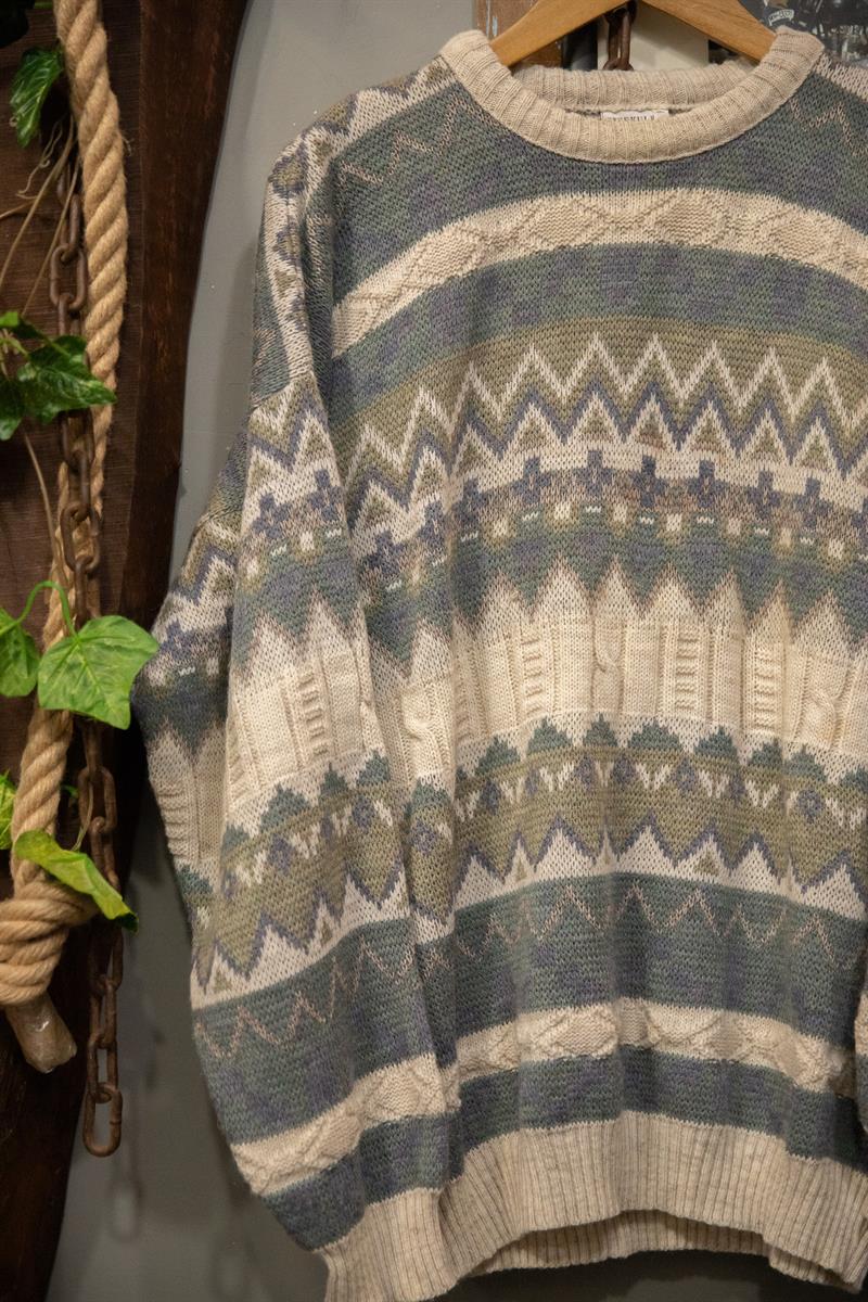Zigzag Warmth Salaş Kazak