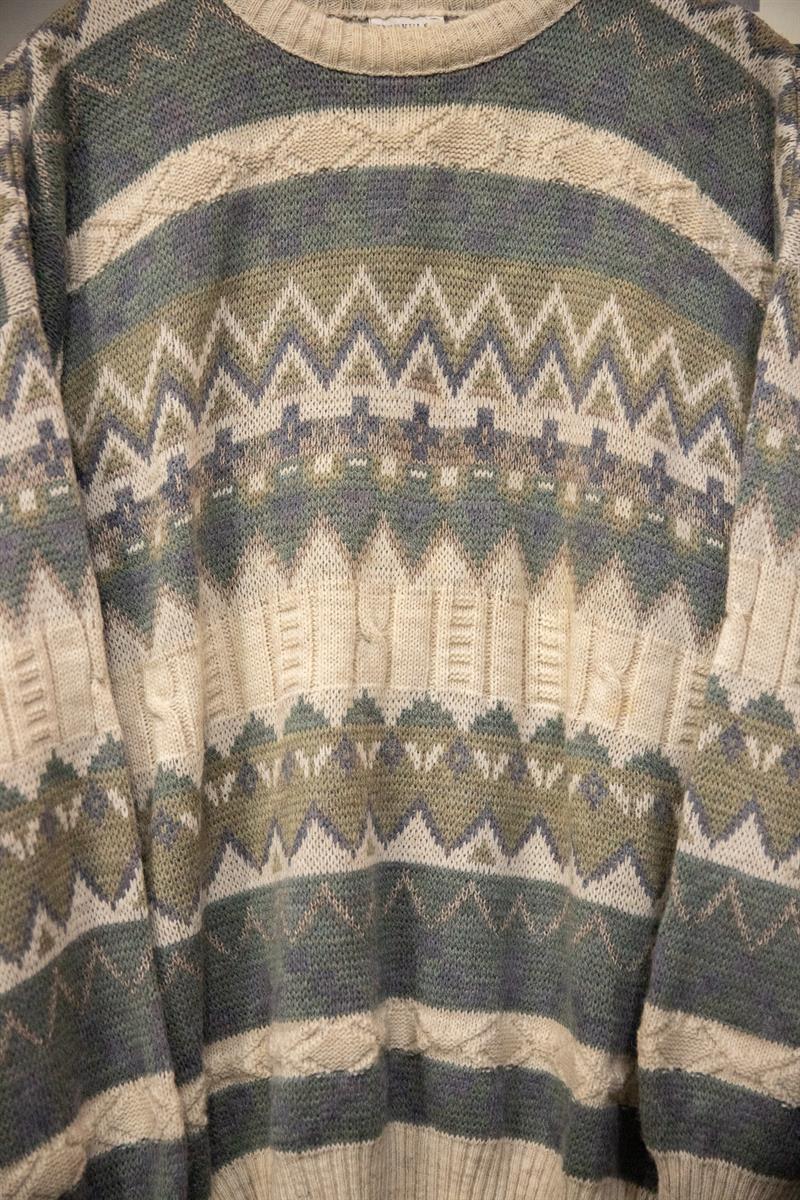 Zigzag Warmth Salaş Kazak