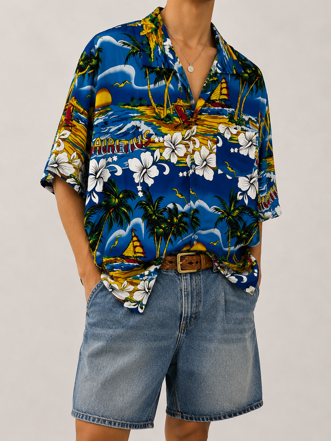 1990s Souvenir Hawaii Gömlek