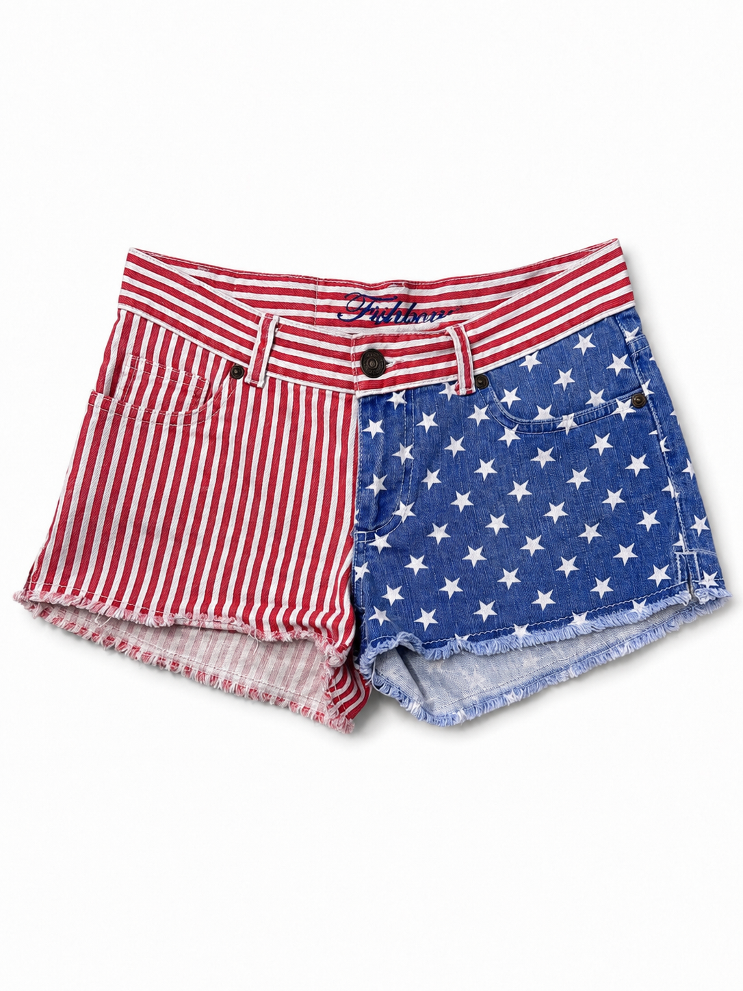 2000s Americana Style Jean Şort