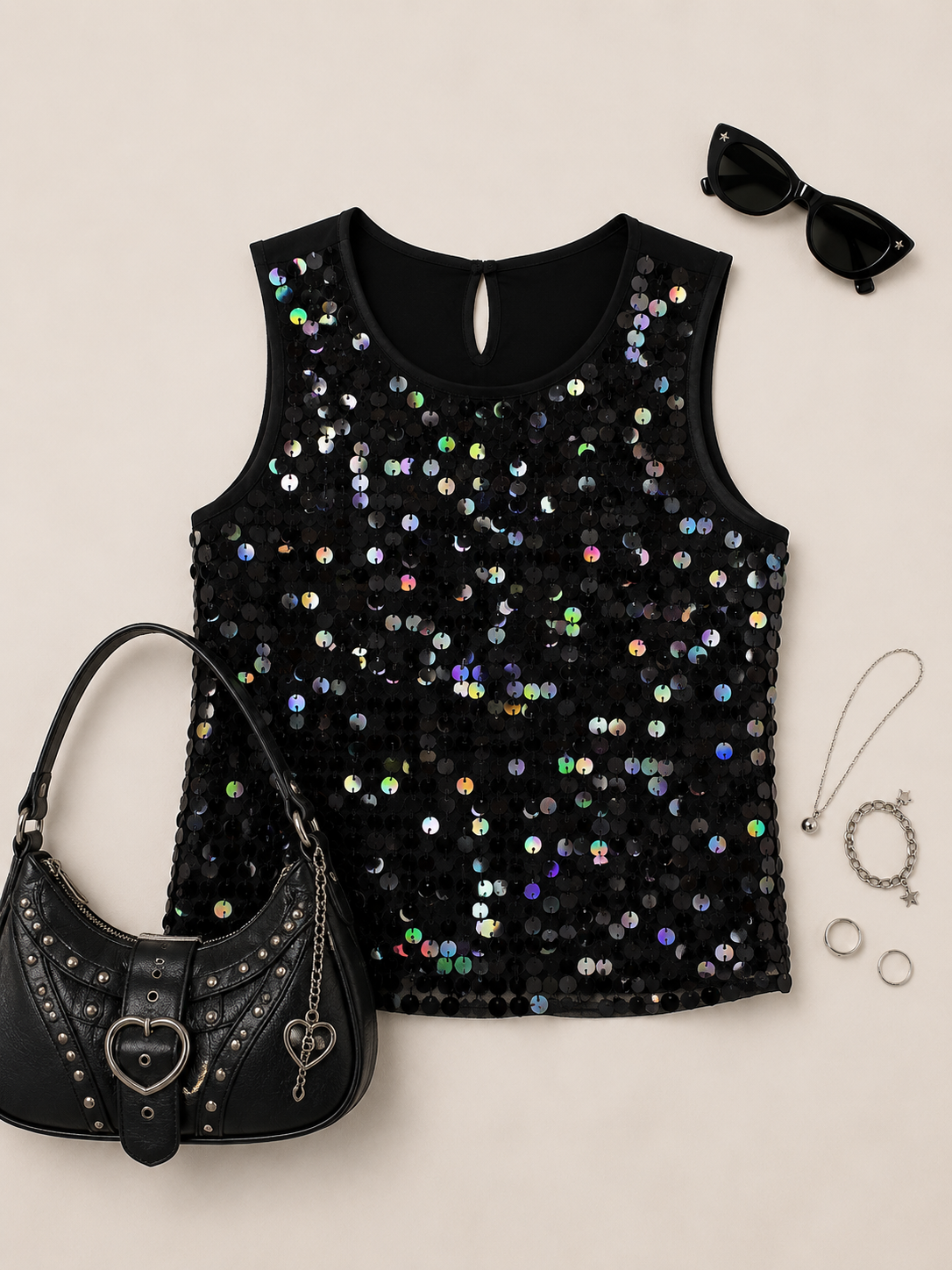 2000s Pullu Disco Bluz