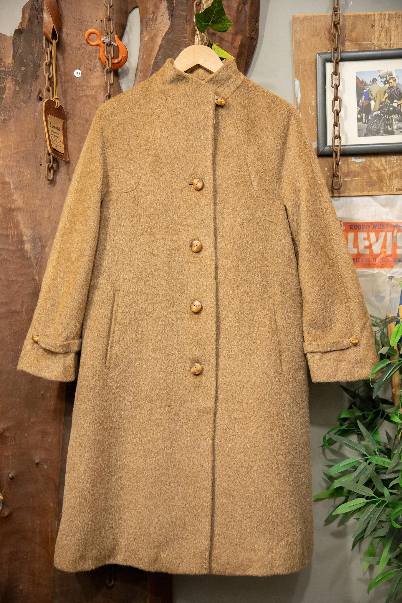 60's Classic Camel Wool Kaban