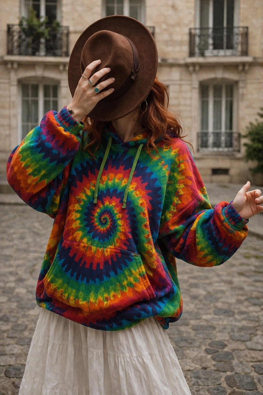 70's Rainbow Dokuma Hoodie