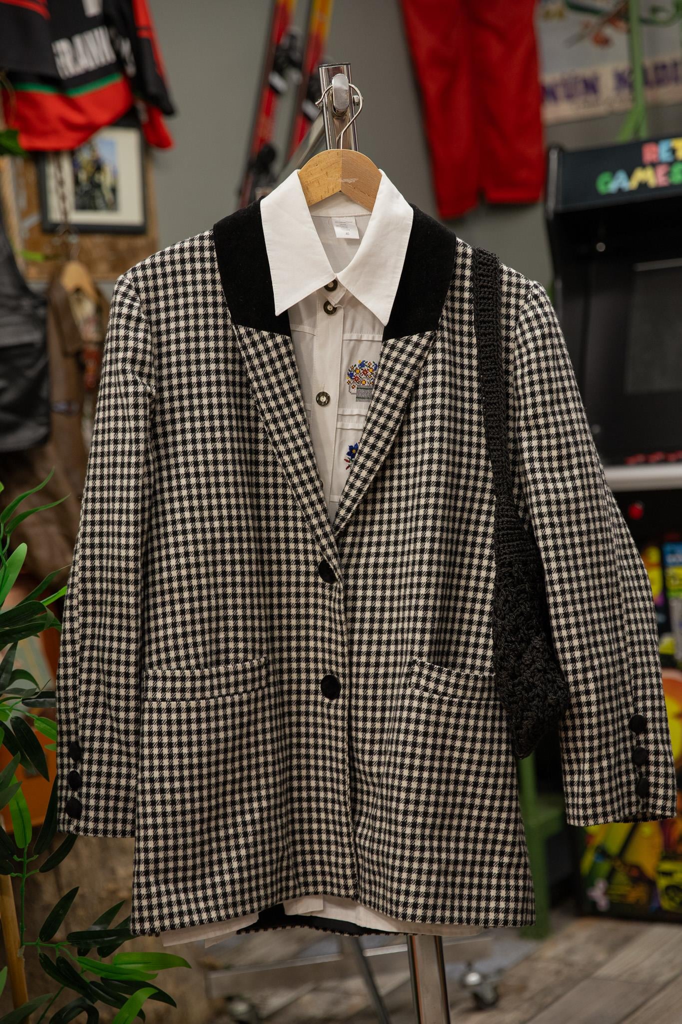 80ler MODEL KADIN BLAZER CEKET