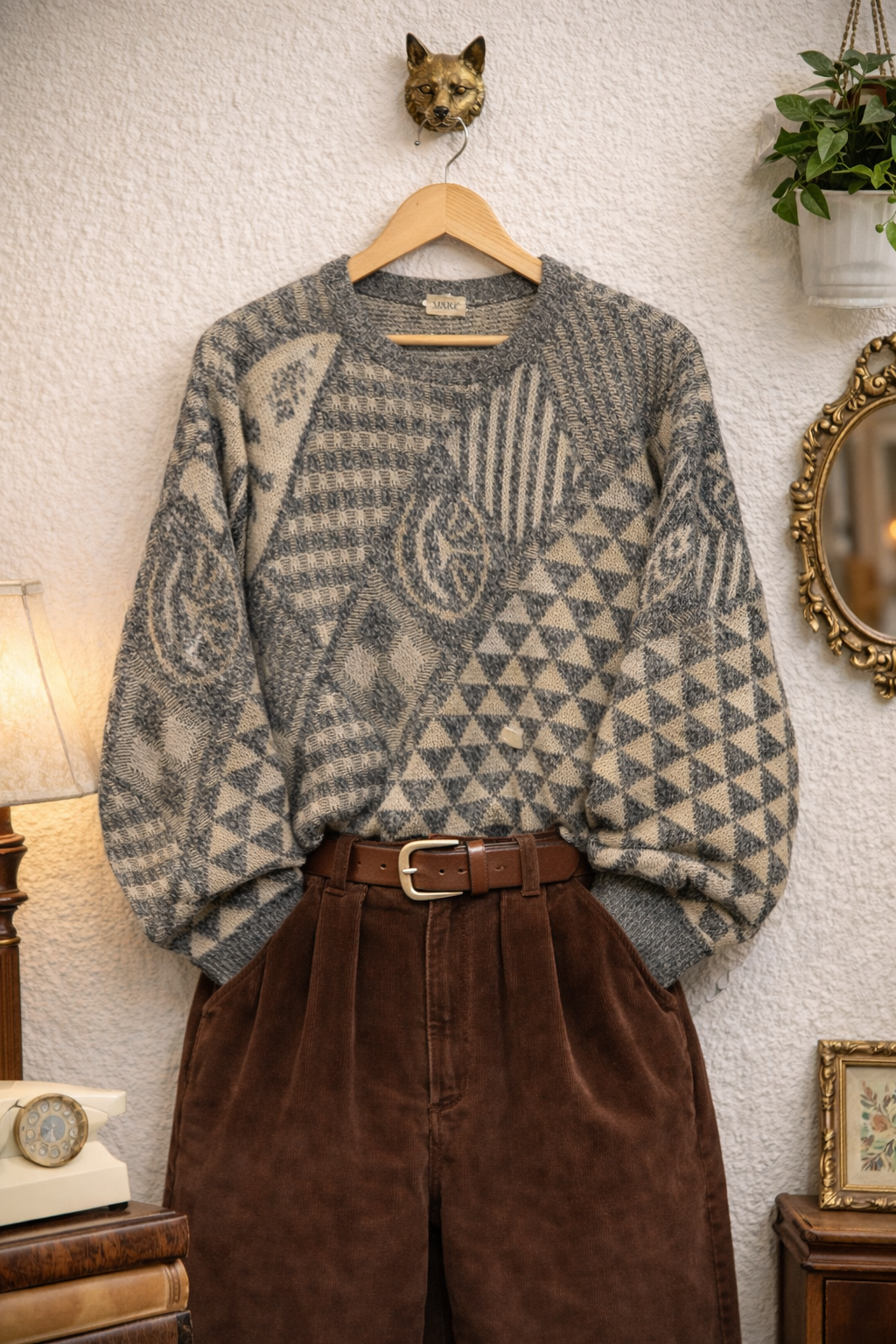 80's Classic Wool Kazak