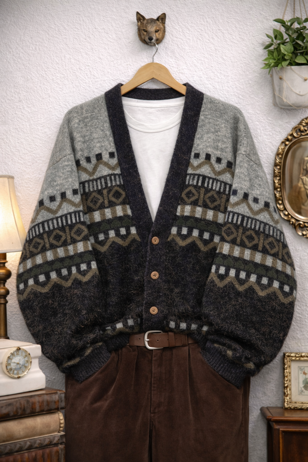 80's Mohair Wool Hırka