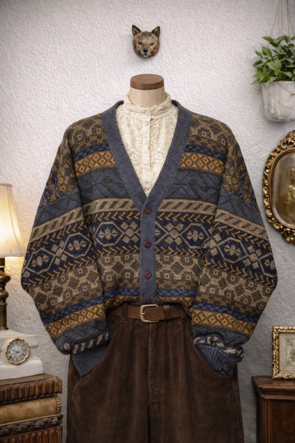 90's Aztec Classic Hırka