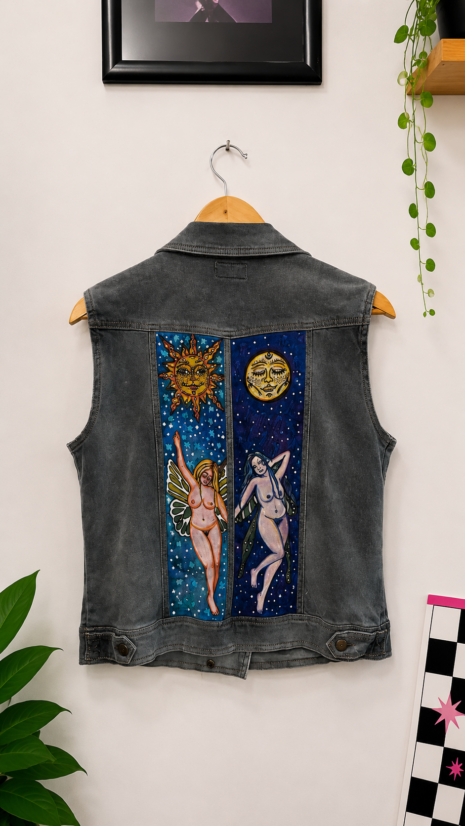 90s Celestial Art Festival Yelek