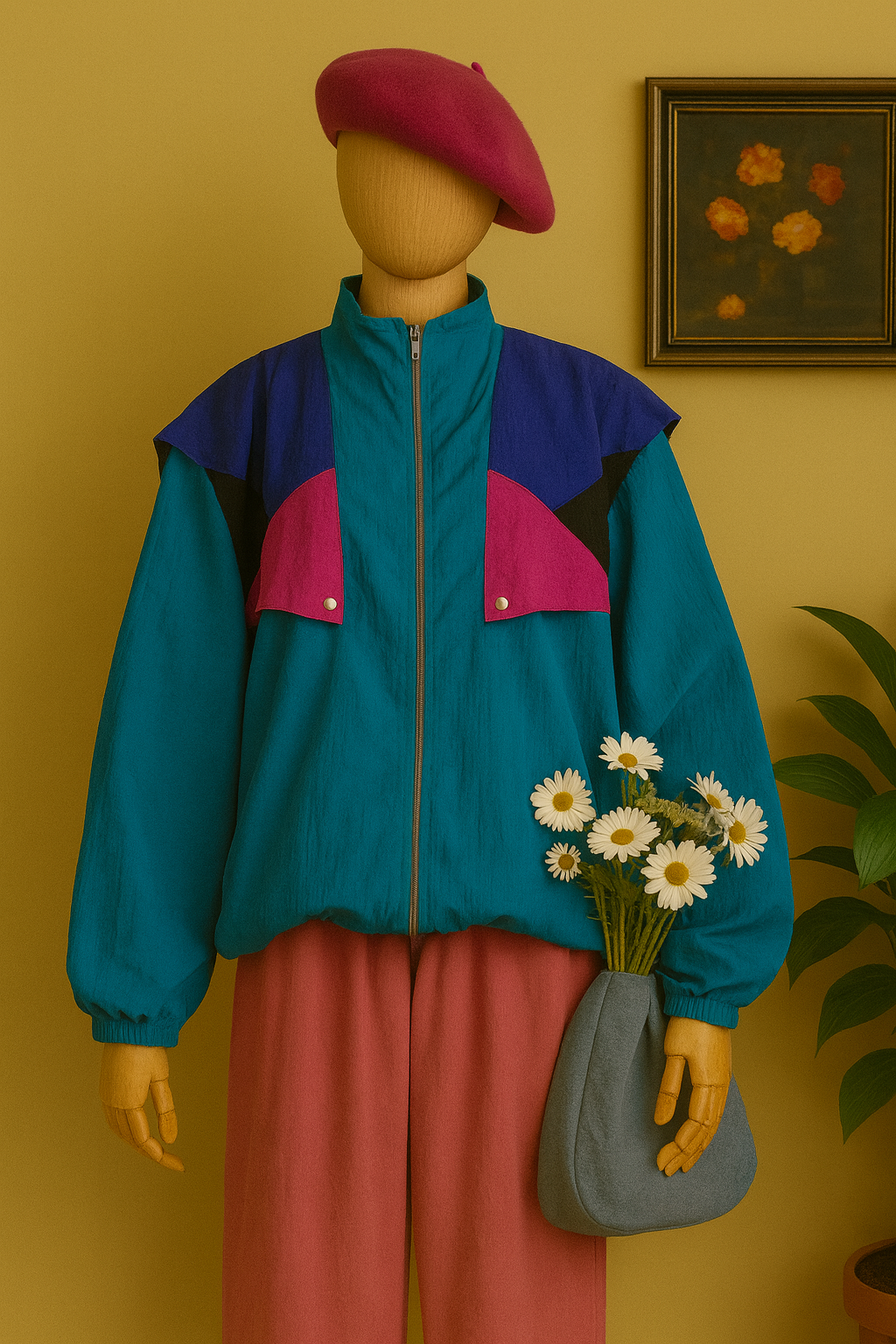 90s Color Blast Ceket