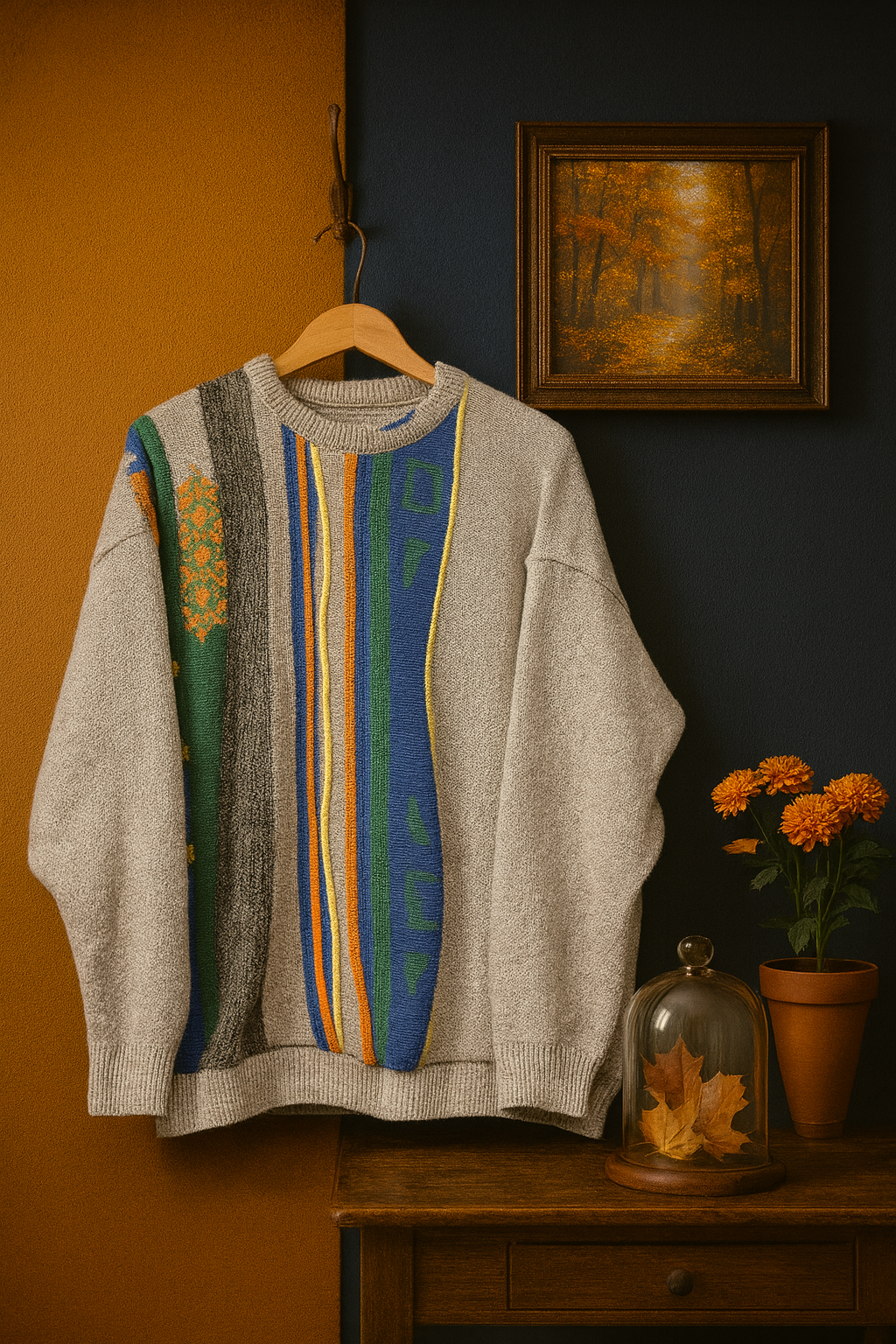90s Colorful Kazak