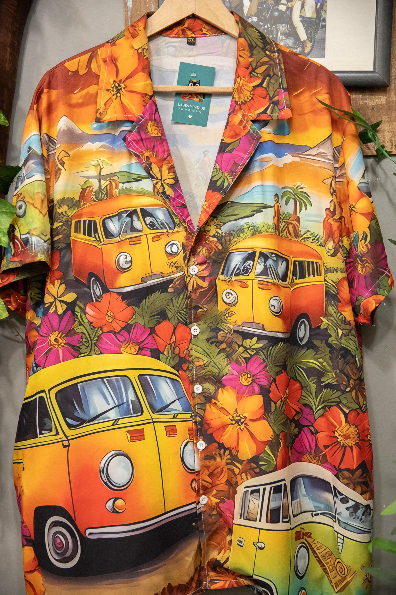 90s Hawaii Salaş Gömlek