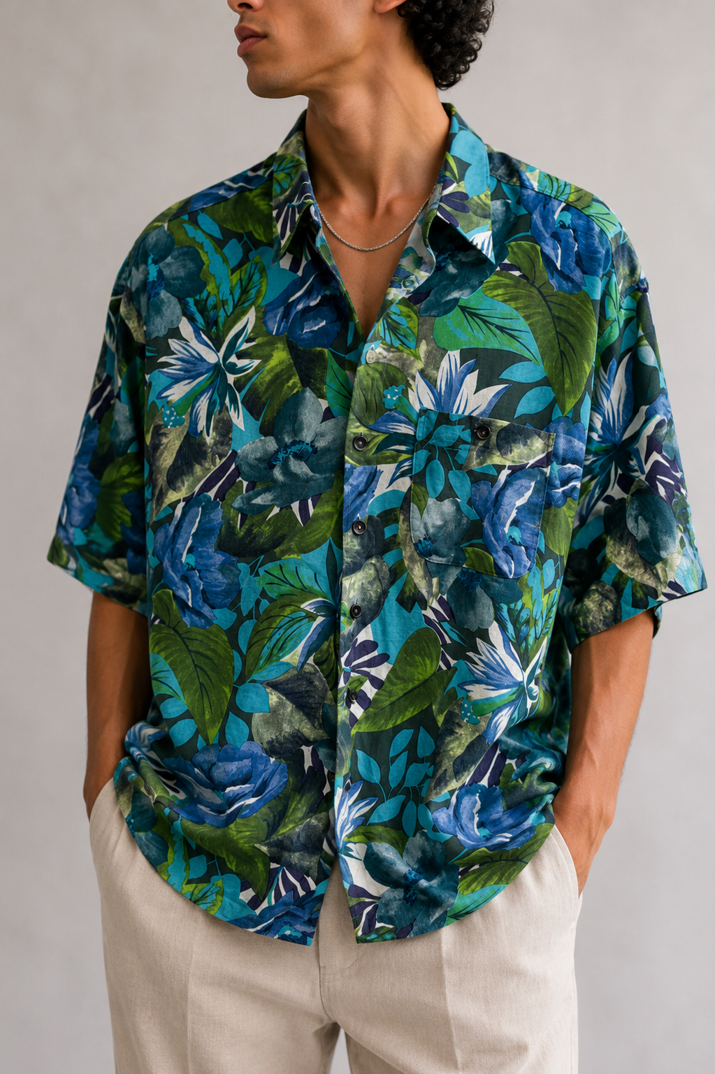 90s Hawaiiian Summer Gömlek