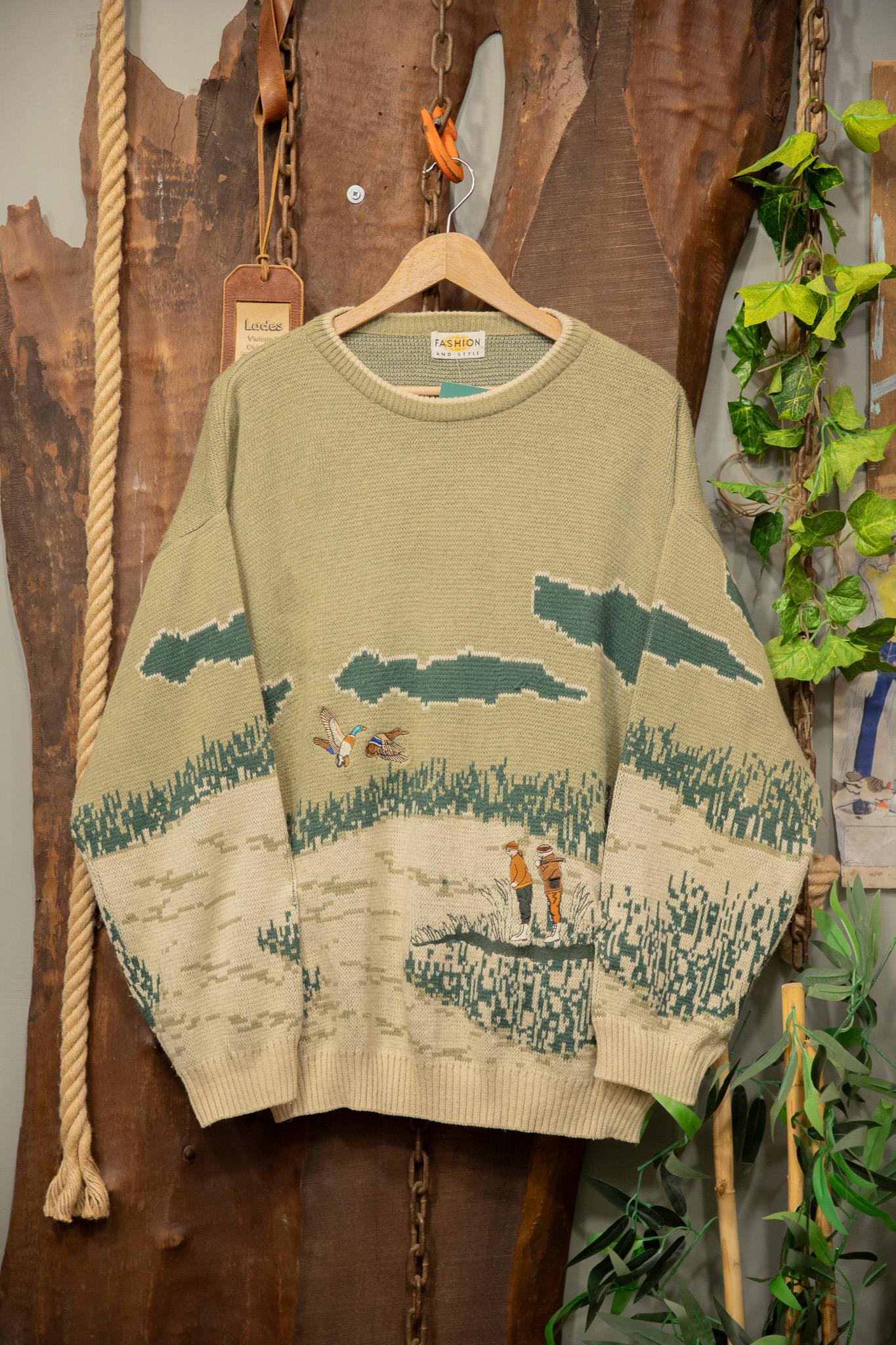 90's Oversize Classic Wool Kazak