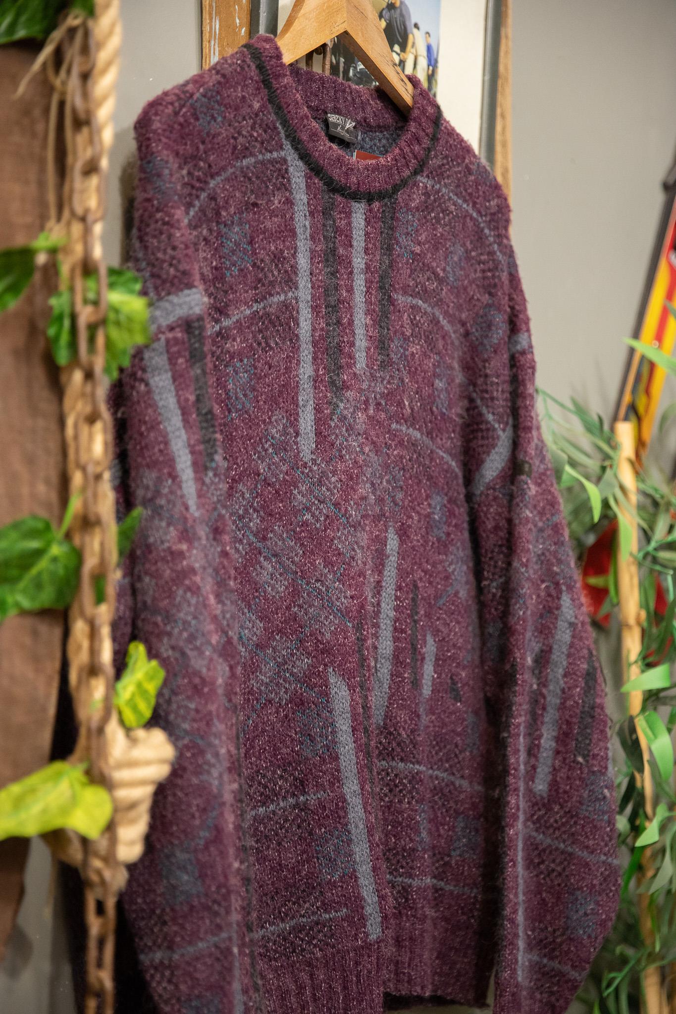 90s Oversize Purple Kazak