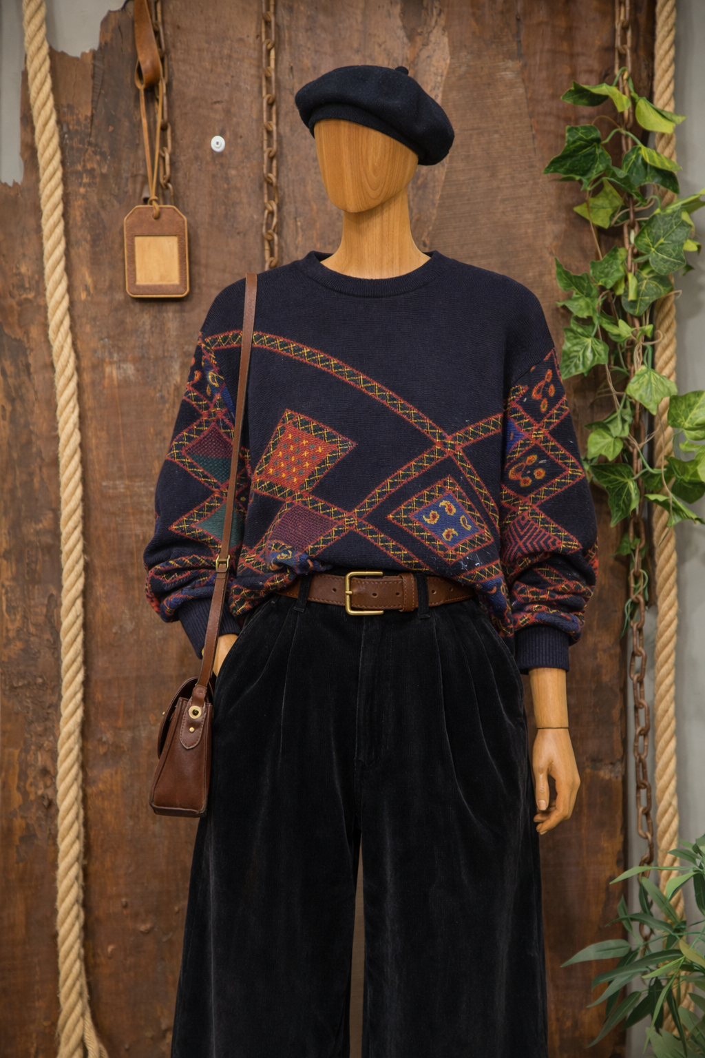 90s Oversize Wool Kazak