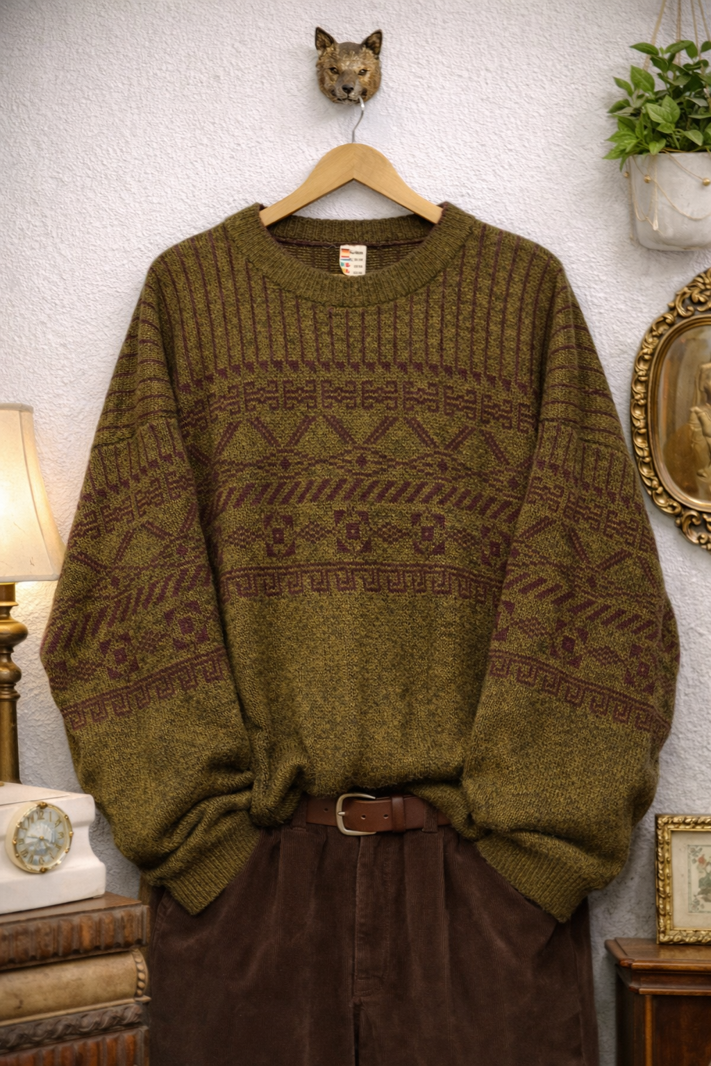 90's Purple Oversize Kazak