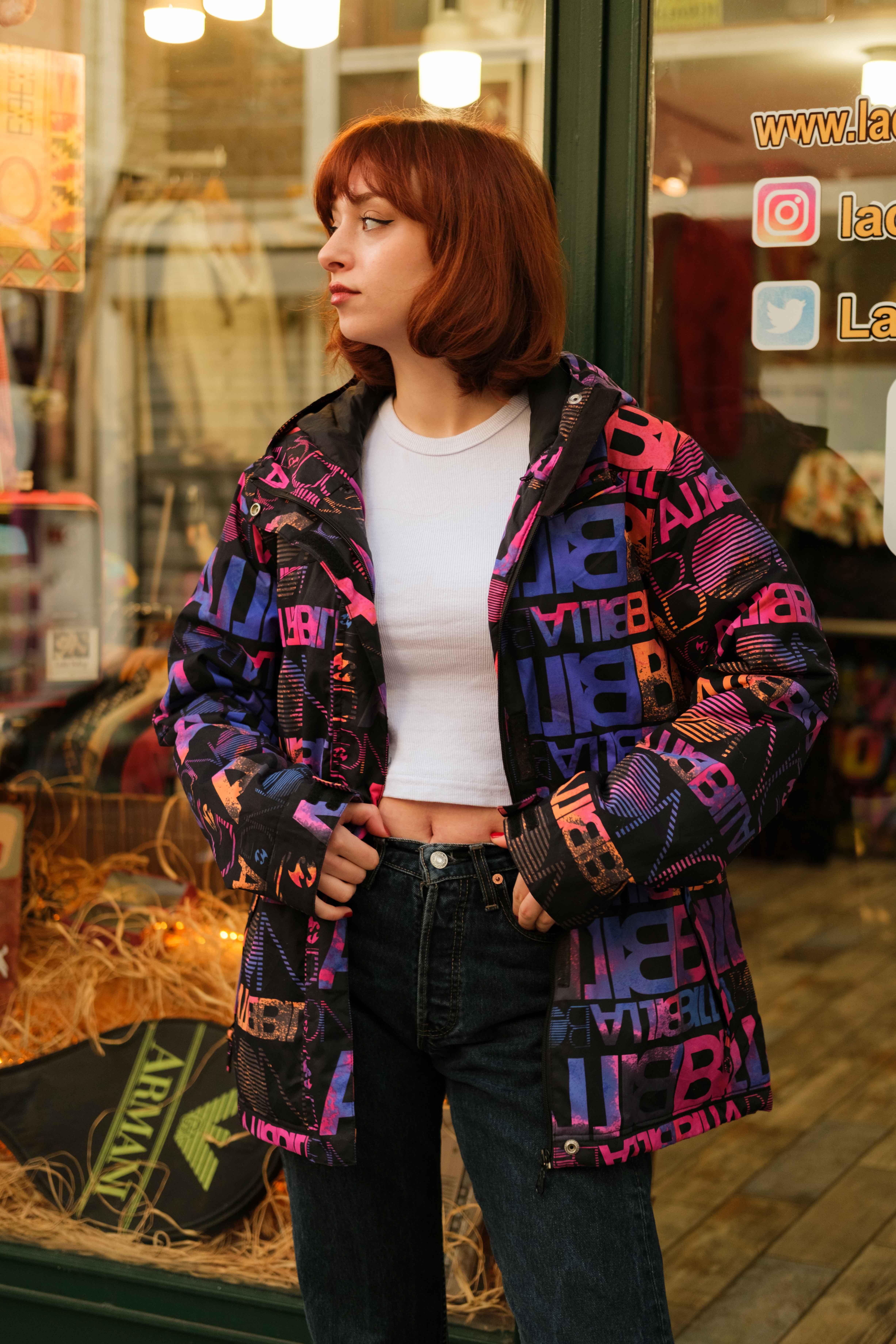 90's Renkli Unisex Mont